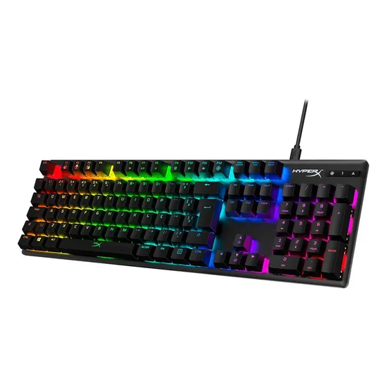 Teclado Mecânico Hyperx Alloy Origins Rgb Switch Blue Abnt2