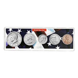 Set De Monedas Del Año 2018 En Soporte Bandera Americana Set De Monedas Del Año 2018 En Soporte Bandera Americana