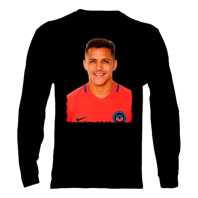 Polera Manga Larga Alexis Sanchez - Ver 01 - Vale Gamess