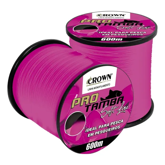 Linha Pro Tamba 0,37mm Mono Soft Pesca Baixa Memória 600m