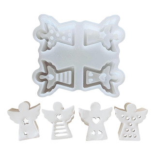 Para Molde De Resina De Vela De Ángel Molde De Silicona De Para Molde De Resina De Vela De Ángel Molde De Silicona De