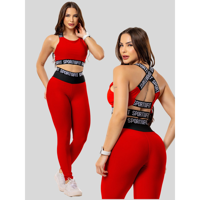 Conjunto Sports Zero Transparência Feminino 2 Peças Conjunto Sports Zero Transparência Feminino 2 Peças
