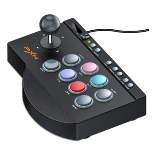 Joystick Arcade Compacto Pxn 0082 Função Turbo Plug And Play Joystick Arcade Compacto Pxn 0082 Função Turbo Plug And Play