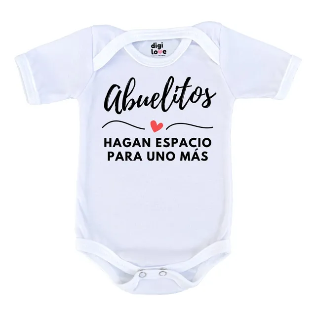 Body Bebé Sorpresa De Embarazo Abuelitos Hagan Espacio