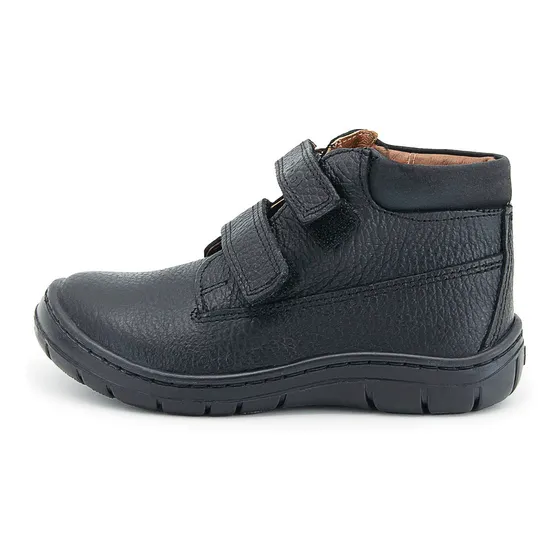 Zapato Botin Niño Piel Color Negro Dogi Contactel 15-17.5