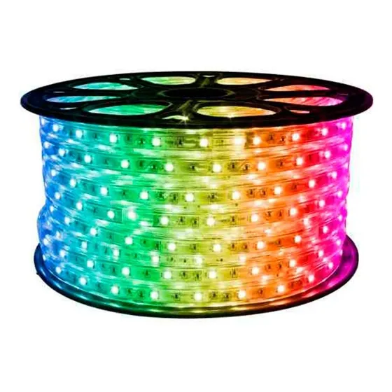 Cinta Tira Led Rgb Multicolor Exteriores Interior X Metro