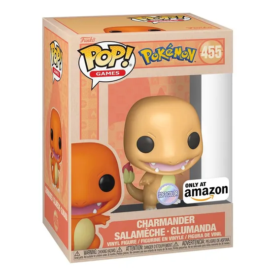 Funko Pop Pokemon Charmander Color Suave Ews