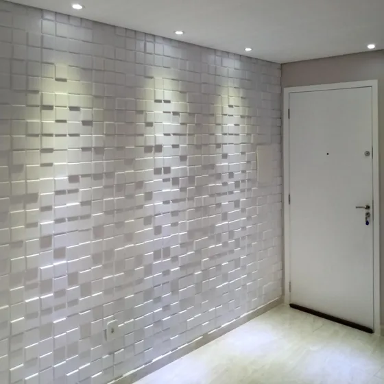 Placas 3d Em Alto-relevo- Paredes (30m2)