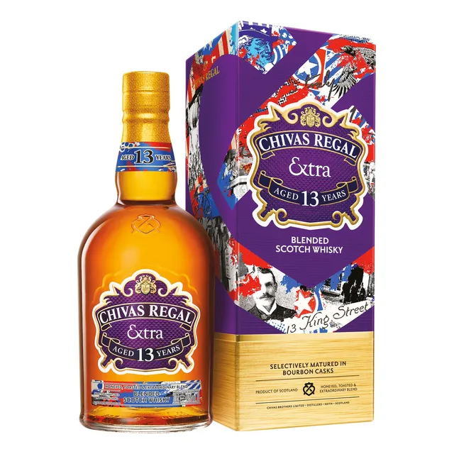 Whisky Chivas Regal 13 Años Years 750ml Estuche Scotch Blend