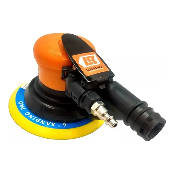 Lijadora Roto Orbital Abrojo Neumatica 6 Pulgadas Lusqtoff