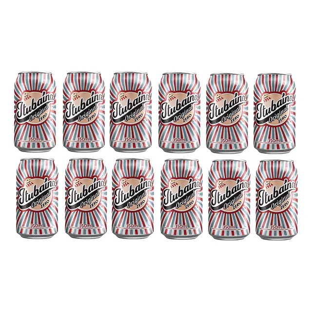 Kit 12 Refrigerante Itubaina Sem Açúcar Zero Lata 350ml