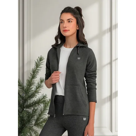 Buzo Deportivo Saco Con Capucha Wilson French 98395 Mujer
