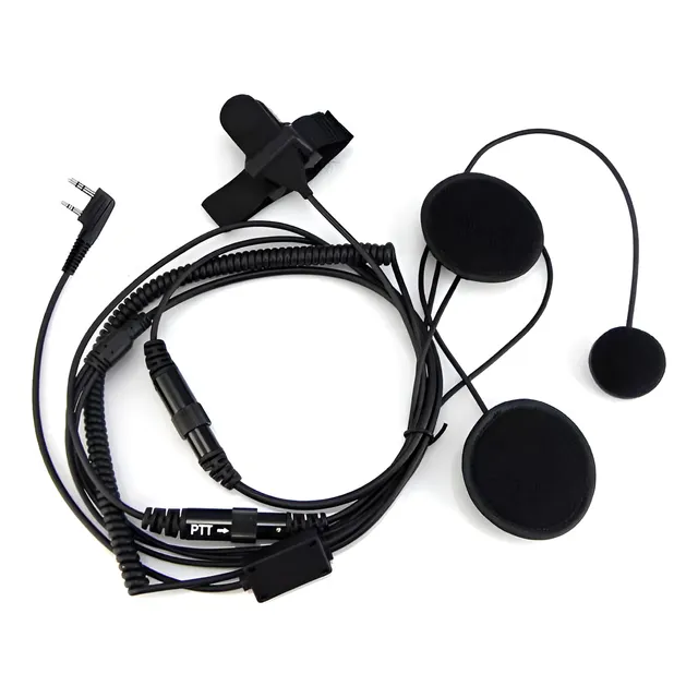 Auricular Handy Vhf Uhf Baofeng Kenwood Casco Manos Libres