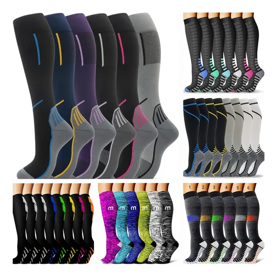 Medias De Compresión 15-20/20-30 Unisex Varices Circulación
