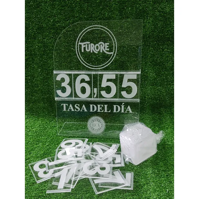 Hablador Acrílico Tasa Bcv