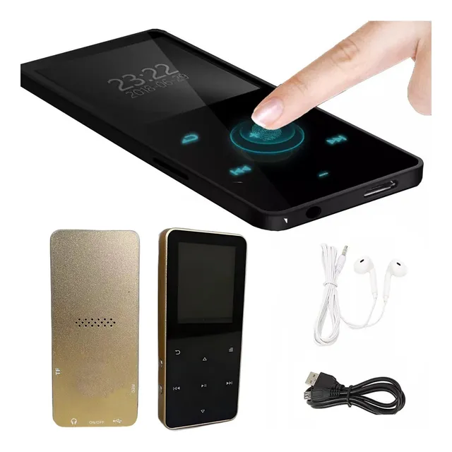 Reproductor Mp3 Mp4 Con Conexión Bluetooth 8gb Táctil