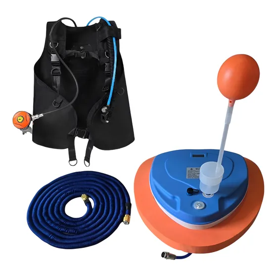 Ventilador Compressor Respirador Mergulho Scuba Colete 10m 3