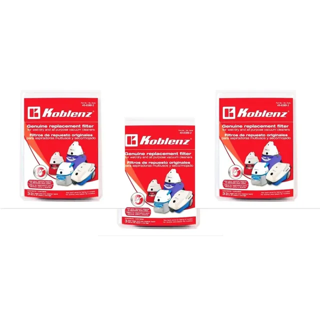 3 Pack Filtro Koblenz ( 9 Filtros ) Envio