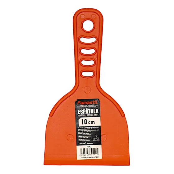Espatula Plastica 8cm, Lisa 1-und