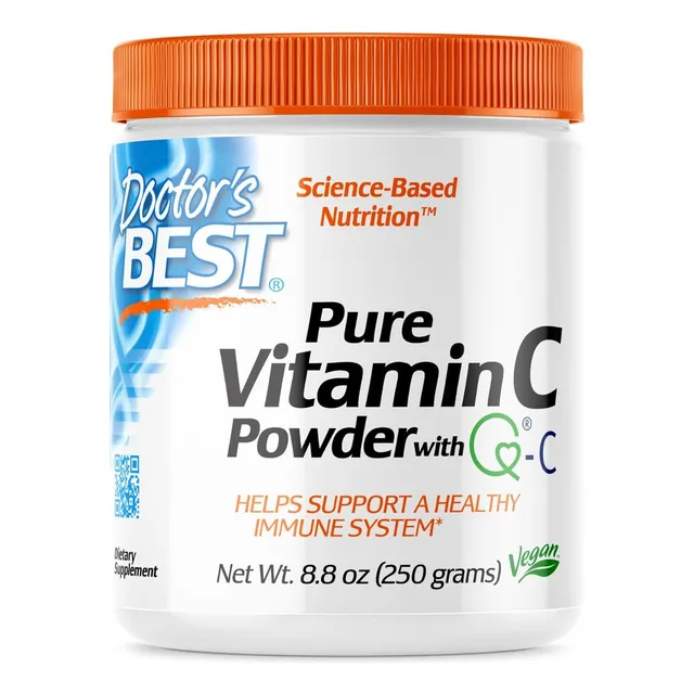 Vitamina C En Polvo Con Quali-c Doctor's Best 250 G