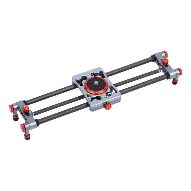 Track Dolly Slider De Fibra De Carbono Y Aleación De Alumini