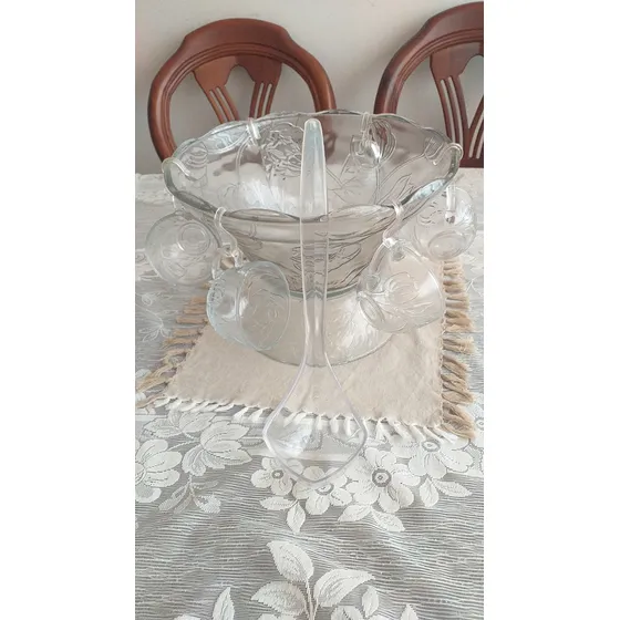 Fuente Coctelera De Vidrio 3l - Modelo Clásico