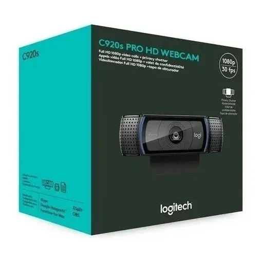 Webcam Logitech C920s Full Hd 1080p Usb