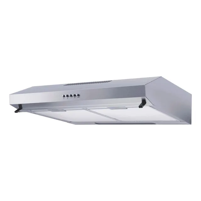 Campana Free Standing 90cm Acero/vidrio Recta Le Cappe