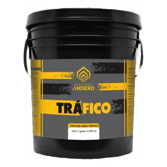 Pintura De Tráfico Base Acuosa Amarillo Y Blanco Cuñete