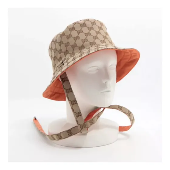 Bucket Gucci Original Dupla Face Com Fitas Laterais 