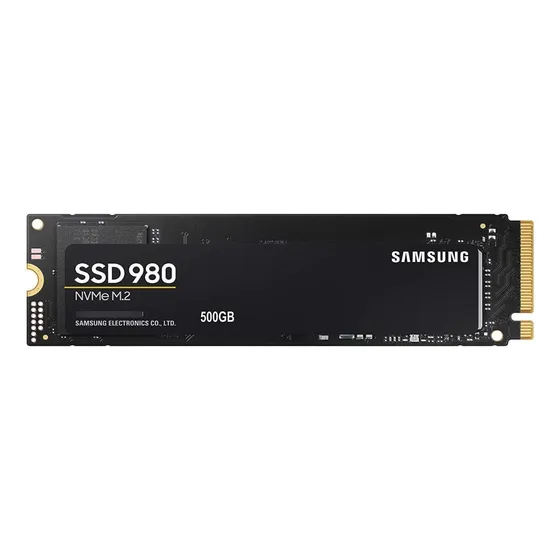 Ssd Samsung 980 500gb Nvme M.2 Mz-v8v500b/am Color Negro