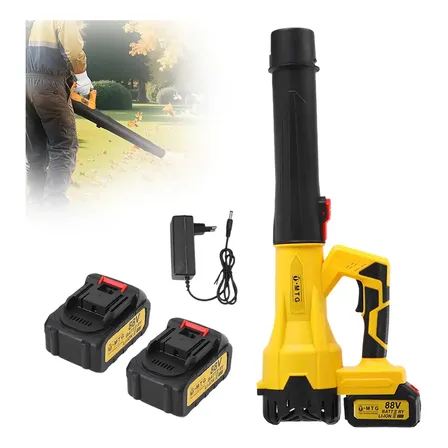 Soprador De Ar De Alta Pressão - Velocidade Máxima 40 M/min Amarelo 220v
