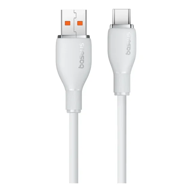 Cable Carga Baseus Usb A Tipo C De 2m 100w Pudding Blanco