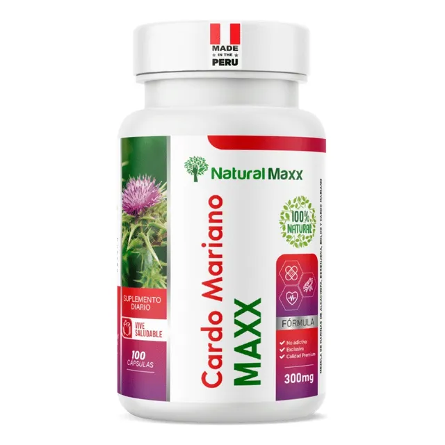 Cardo Mariano Naturalmaxx Capsulas Naturales