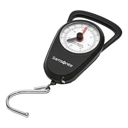Balança De Bagagem Manual Samsonite, Preta, Tamanho Único