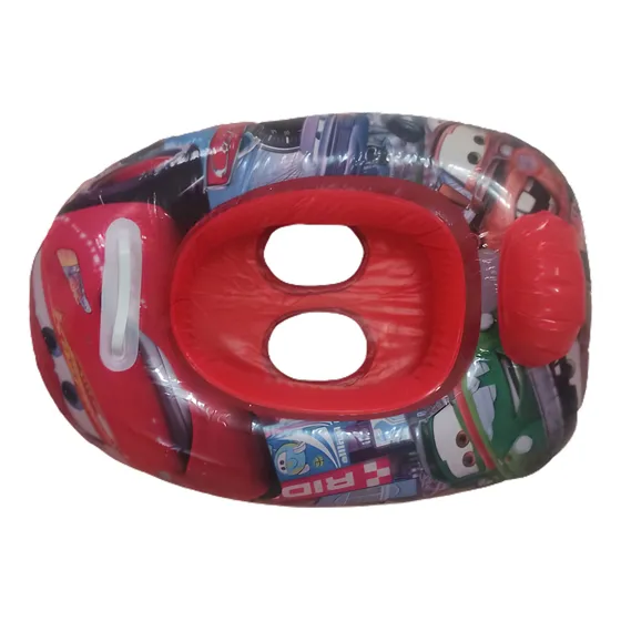 Flotador Inflable Bote Cars Asiento Asa Bebe Piscina Playa