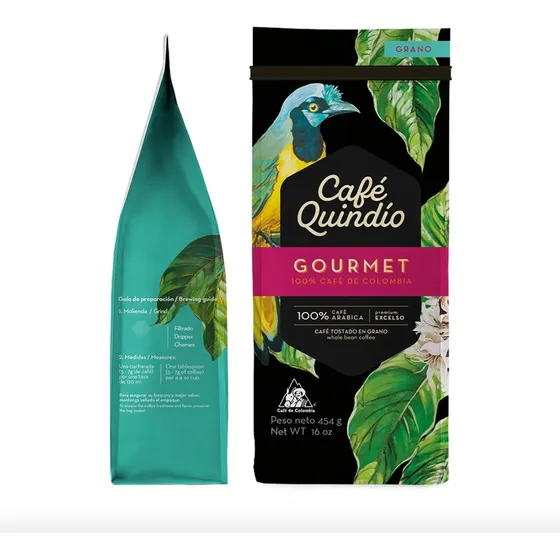 CafÃ© QuindÃ­o Gourmet Grano 454g