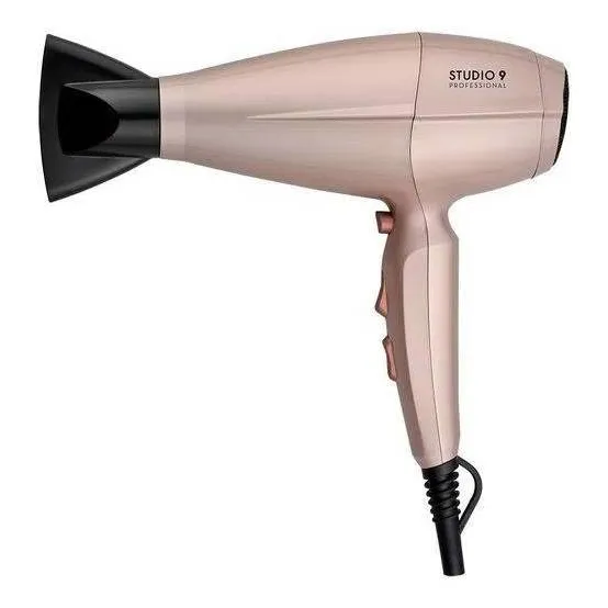 Secador de pelo Studio 9 Professional Pro Dryer HD-160 rose gold 220V