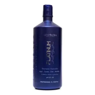 Shampoo Matizador Platinum Grankera 1l Shampoo Matizador Platinum Grankera 1l