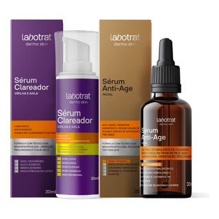 Kit Labotrat Serum Axila E Virilha 30ml + Anti Age 30ml Kit Labotrat Serum Axila E Virilha 30ml + Anti Age 30ml