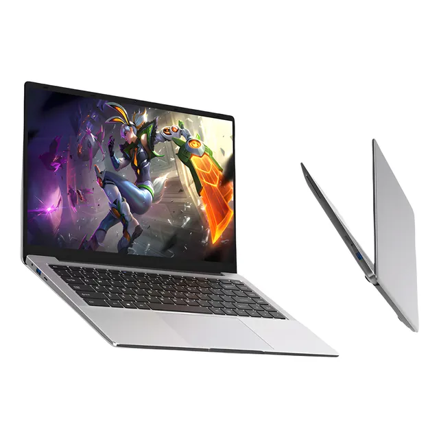 Laptop 14.1 Pulgadas Celeron N4000 Ram 8gb Ssd 256gb W11p Plateado