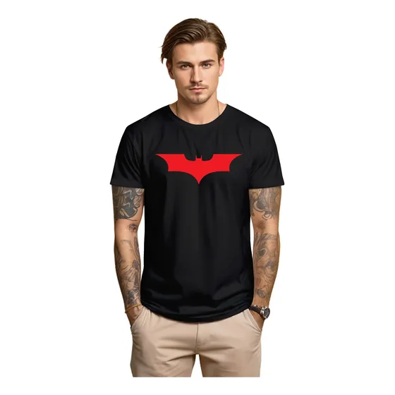 Batman Polera 100% Algodon Organico Premium Dc2