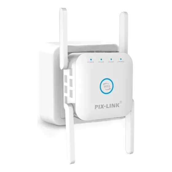 Repetidor Wifi 1200mbps 5ghz 4 Antenas Extensor Amplificador