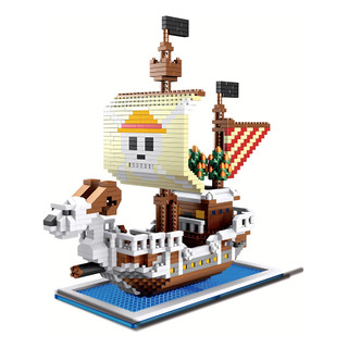 Barco Pirata Rompecabezas 3d One Piece Luffy Armables Blocks Barco Pirata Rompecabezas 3d One Piece Luffy Armables Blocks