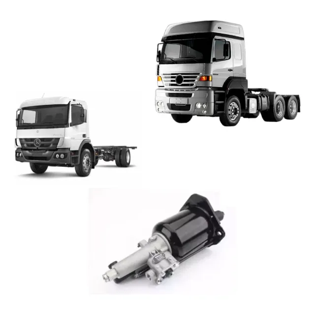 Servo Embreagem Mb 1729 2429 2729 Axor 1933 2533 2831 3341