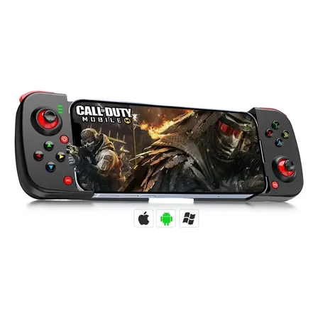 Gamepad Bluetooth Para Celular Android Ios Pc Negro