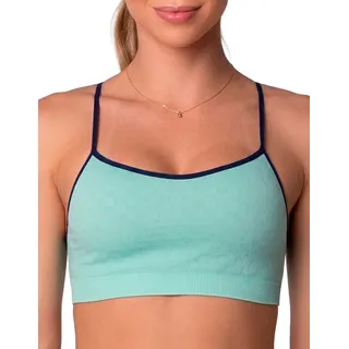 Selene Top Selene Com Bojo Removível Fitness Sem Costura Alça Fina Ve