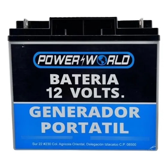 Batería Para Generador De Luz 12volts 18amp Planta De Luz