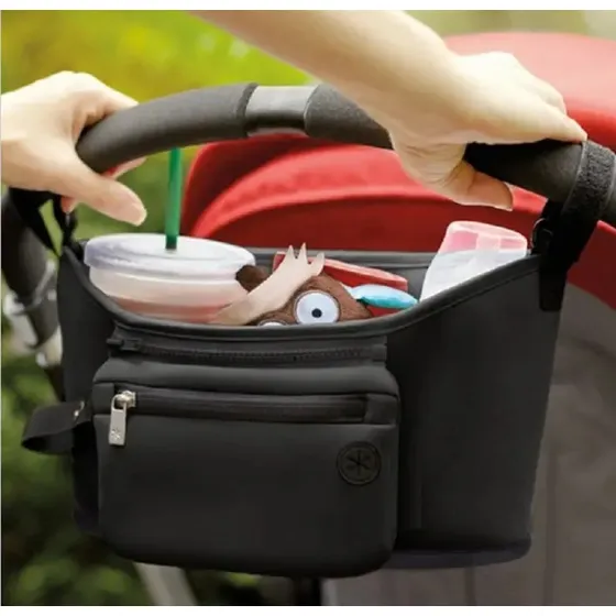 Organizador Bolso Para Coche Tetero Juguete Bebe Niños Pañal