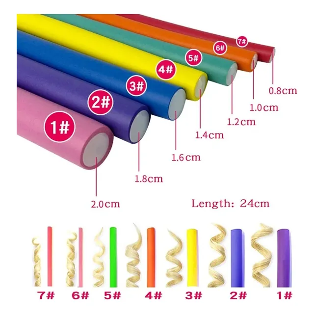 Rollos  Para Cabello Flexible 